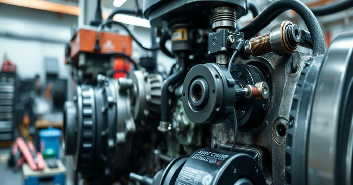 Manutenção de Motor Hidráulico Industrial