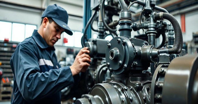 Manutenção de Motor de Giro Hidráulico Essencial