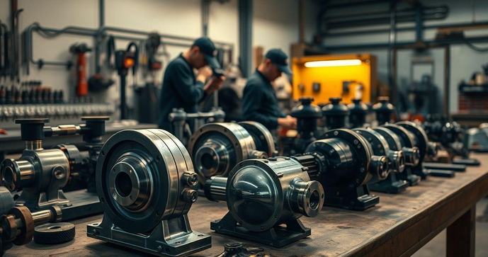 Loja de Manutenção de Bomba Hidráulica