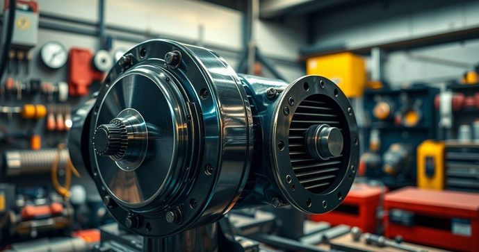 Manutenção de Motor de Giro Hidráulico