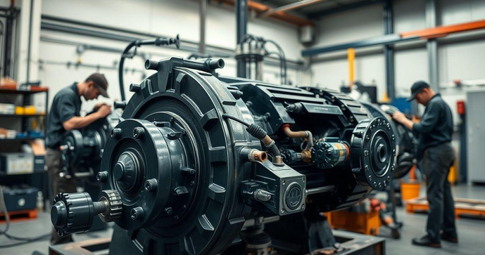 Manutenção de Motor Hidráulico Industrial para Alta Performance